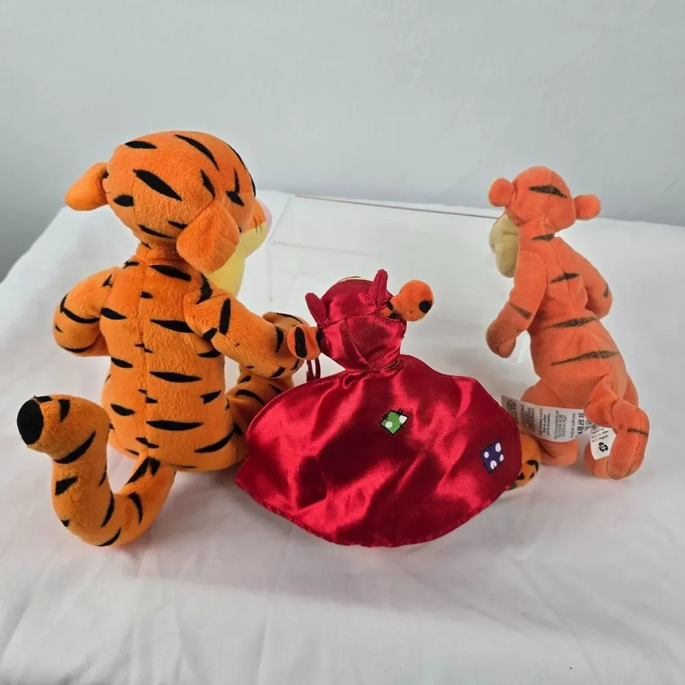Disney Tigger from Winnie the Pooh & Friends 3 Plush Lot Vintage